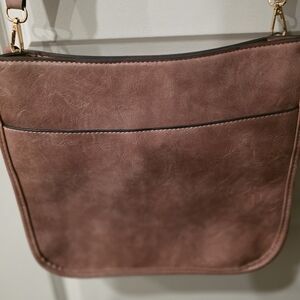 Elegant Brown Shoulder Bag